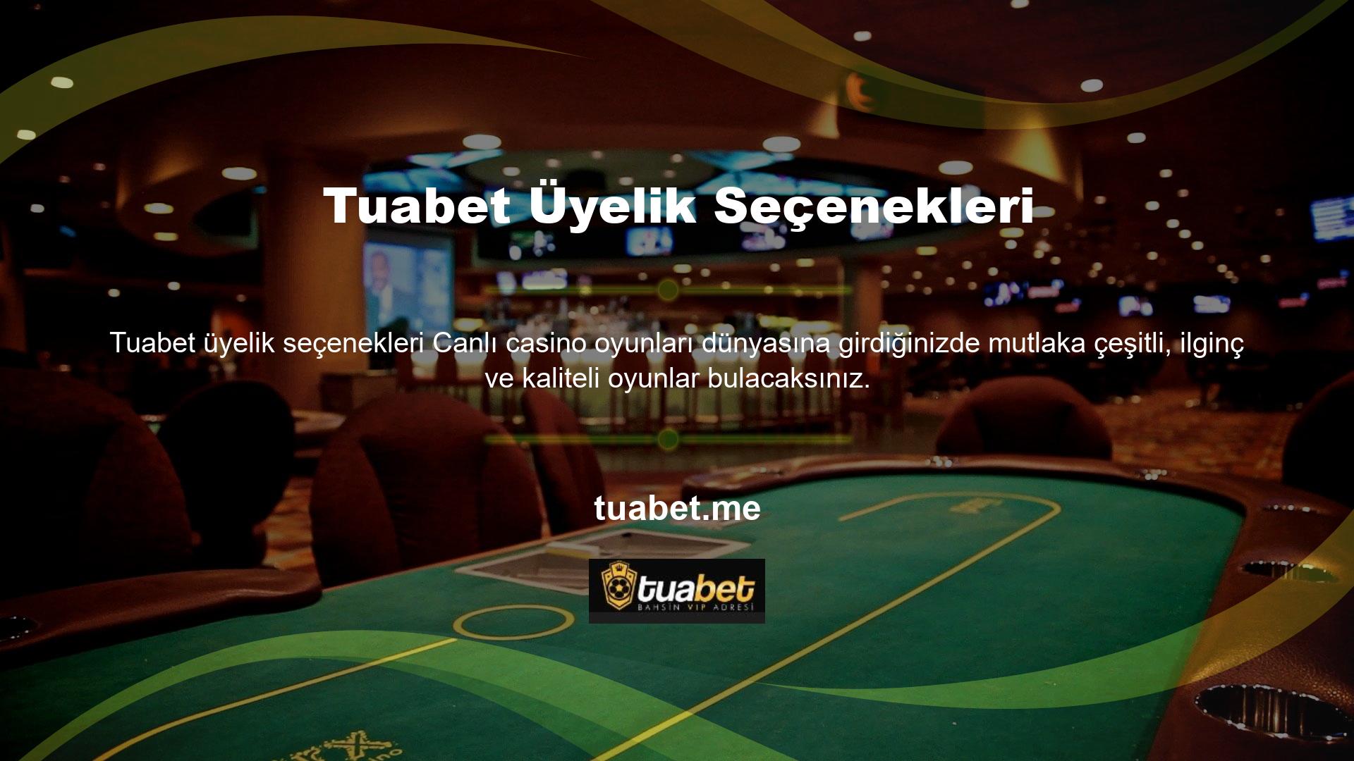 Rulet oyunları, Tuabet web sitesinin canlı casino oyunları bölümündeki en popüler seçeneklerden biridir