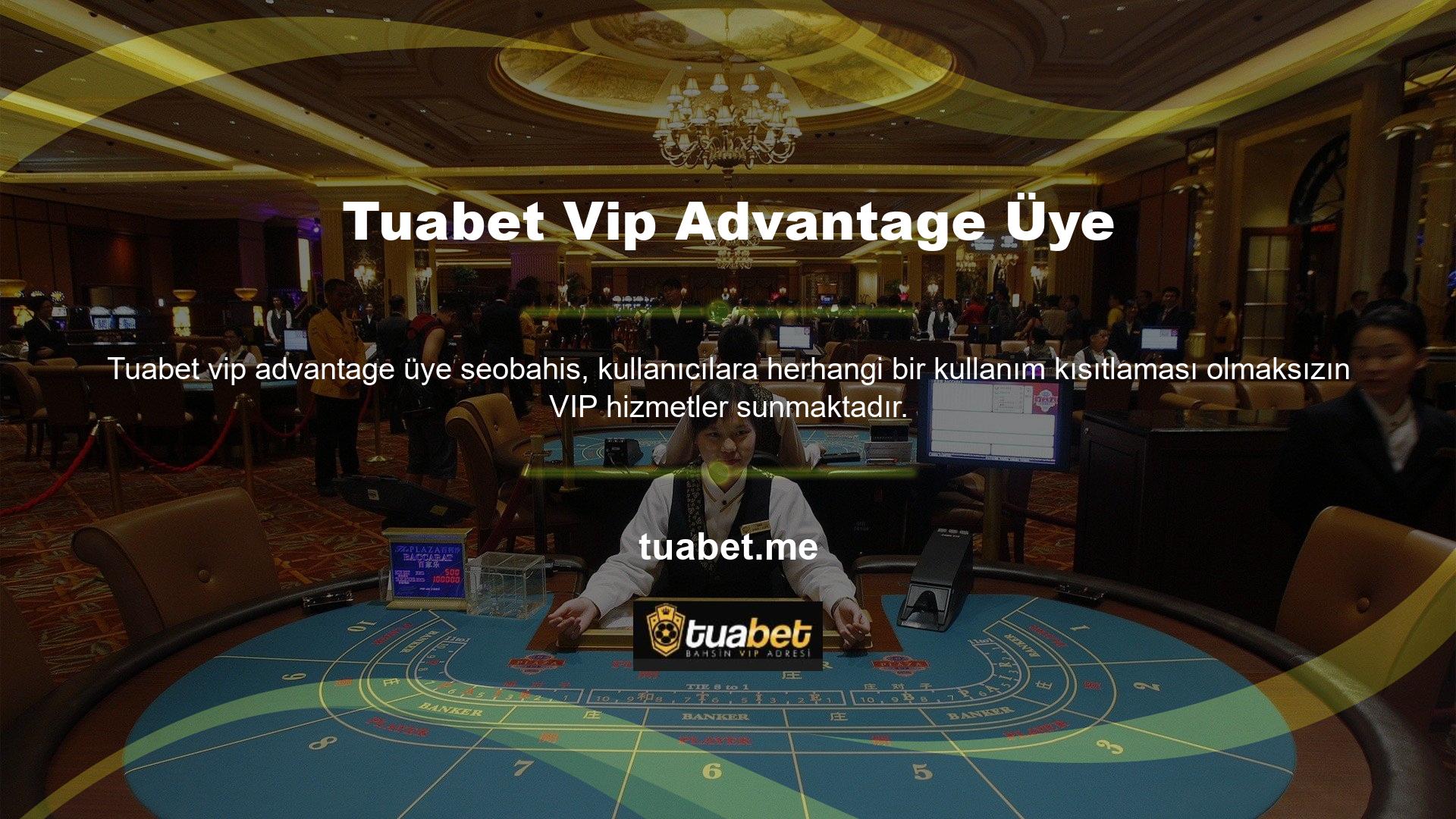 Daha fazla bahis seçeneği ve daha düşük limitler sunan Tuabet VIP Casino hakkında daha fazla bilgi almak için lütfen Tuabet Müşteri Hizmetleri ile iletişime geçin veya @Tuabet