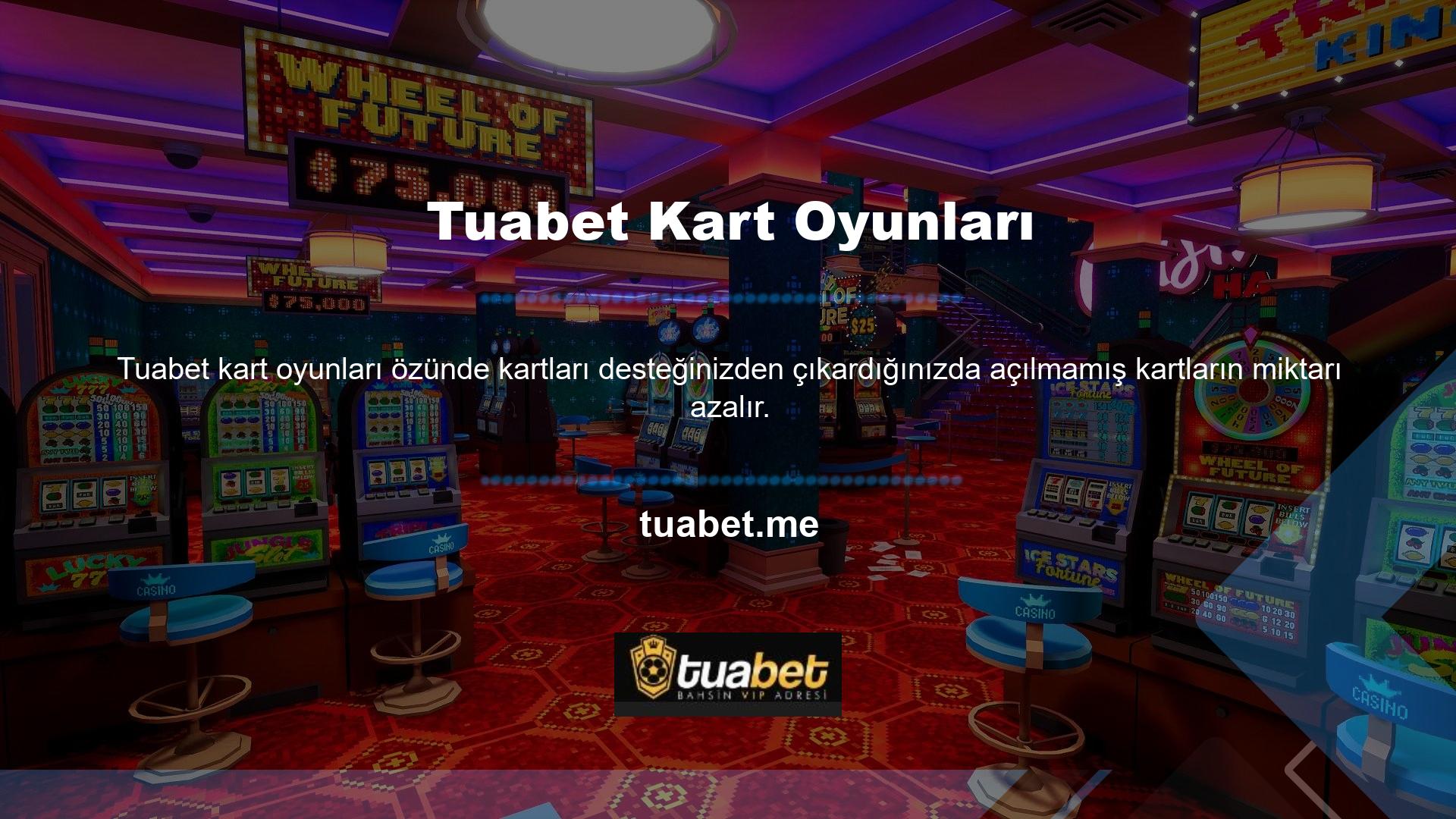 Hevesli bir kart oyun oynatıcısı olarak, oynamak için bir bahis koyarken hangi kartların ortaya çıktığını belirleyebileceksiniz